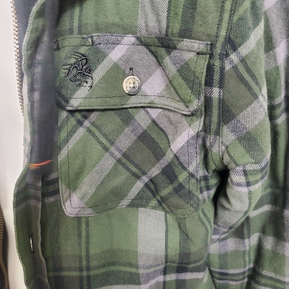 Legendary Whitetails Men's Maplewood Hooded lined Shirt Jacket size S used - Picture 6 of 9